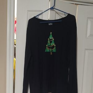 Croft & Barrow Classic Black Tee